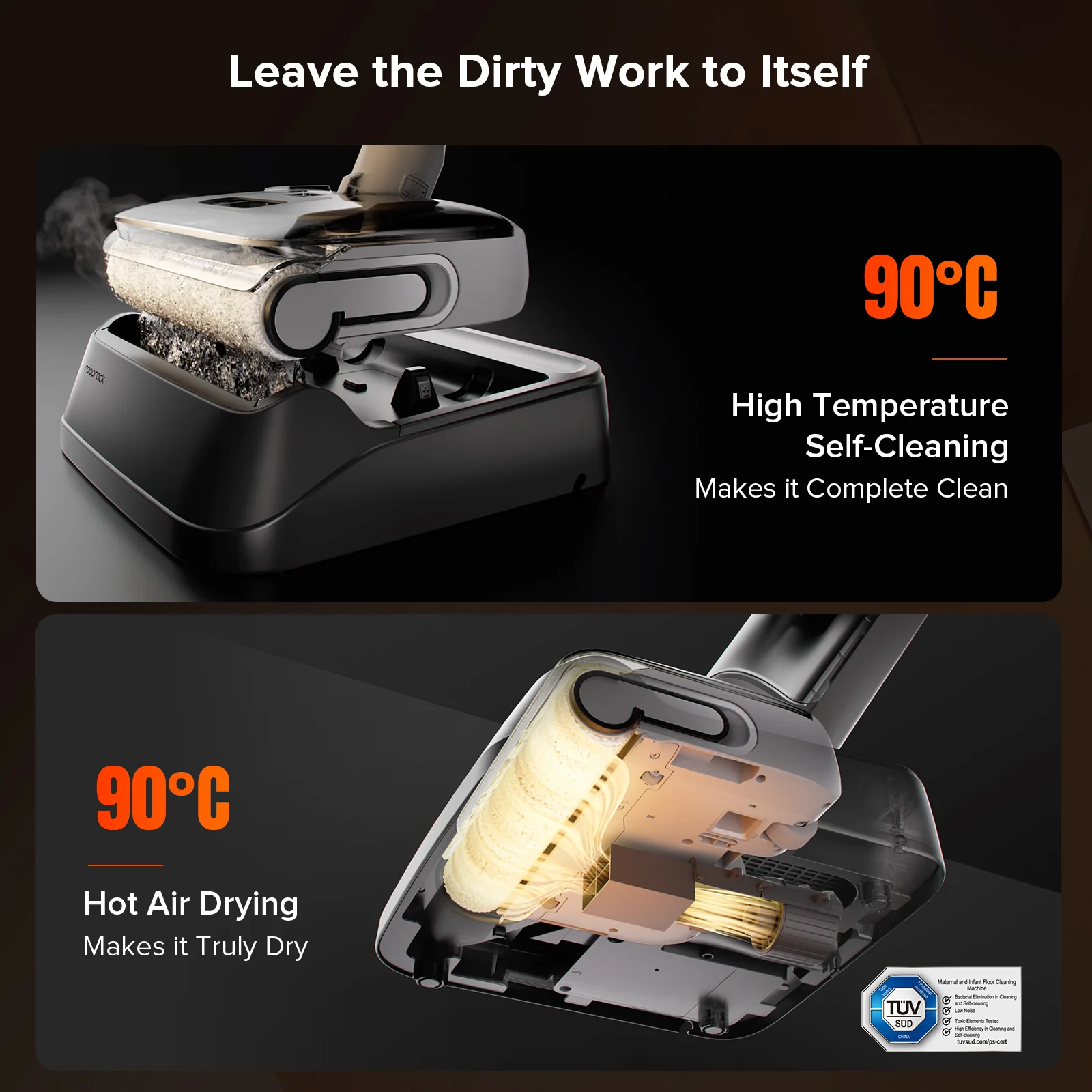 Roborock F25 GT Wet and Dry Vacuum Cleaner - Image 5