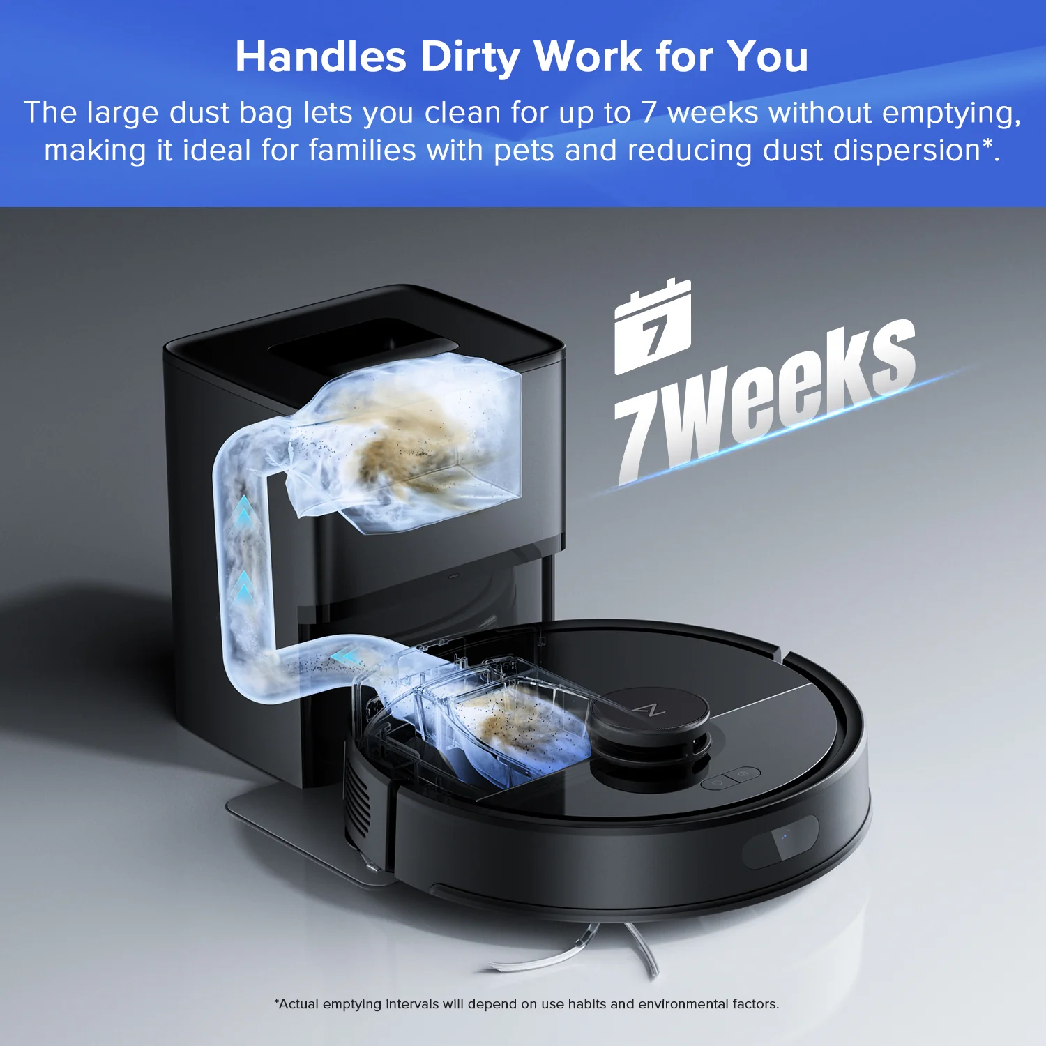 Roborock Q7 L5+ Robot Vacuum and Mop with Auto-Empty Dock - Image 4