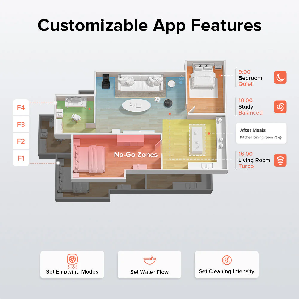 Roborock Q8 Max+ Robot Vacuum and Mop with Auto-Empty Dock - Image 11