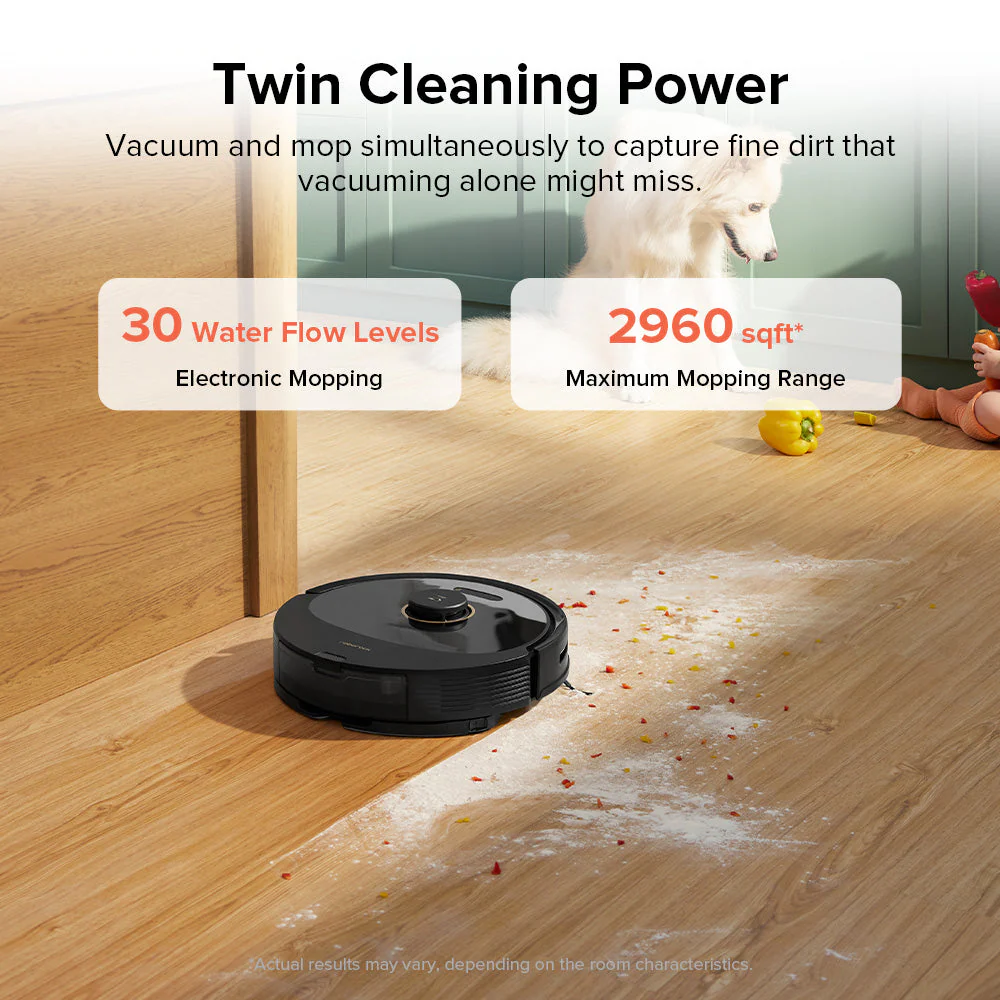 Roborock Q8 Max+ Robot Vacuum and Mop with Auto-Empty Dock - Image 22