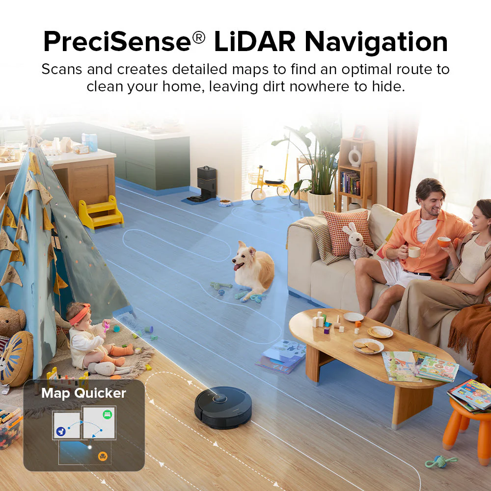 Roborock Q8 Max+ Robot Vacuum and Mop with Auto-Empty Dock - Image 23