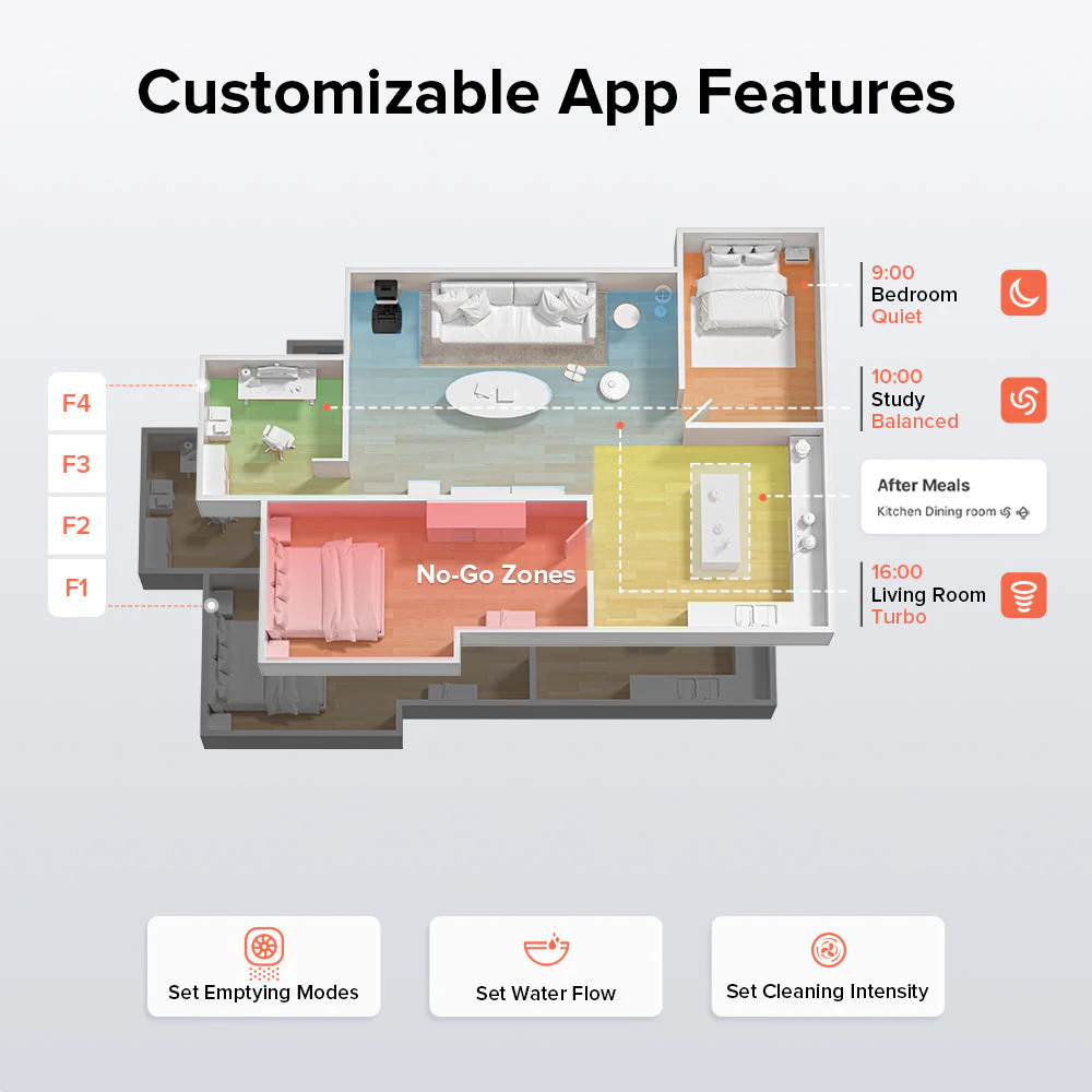 Roborock Q8 Max+ Robot Vacuum and Mop with Auto-Empty Dock - Image 26