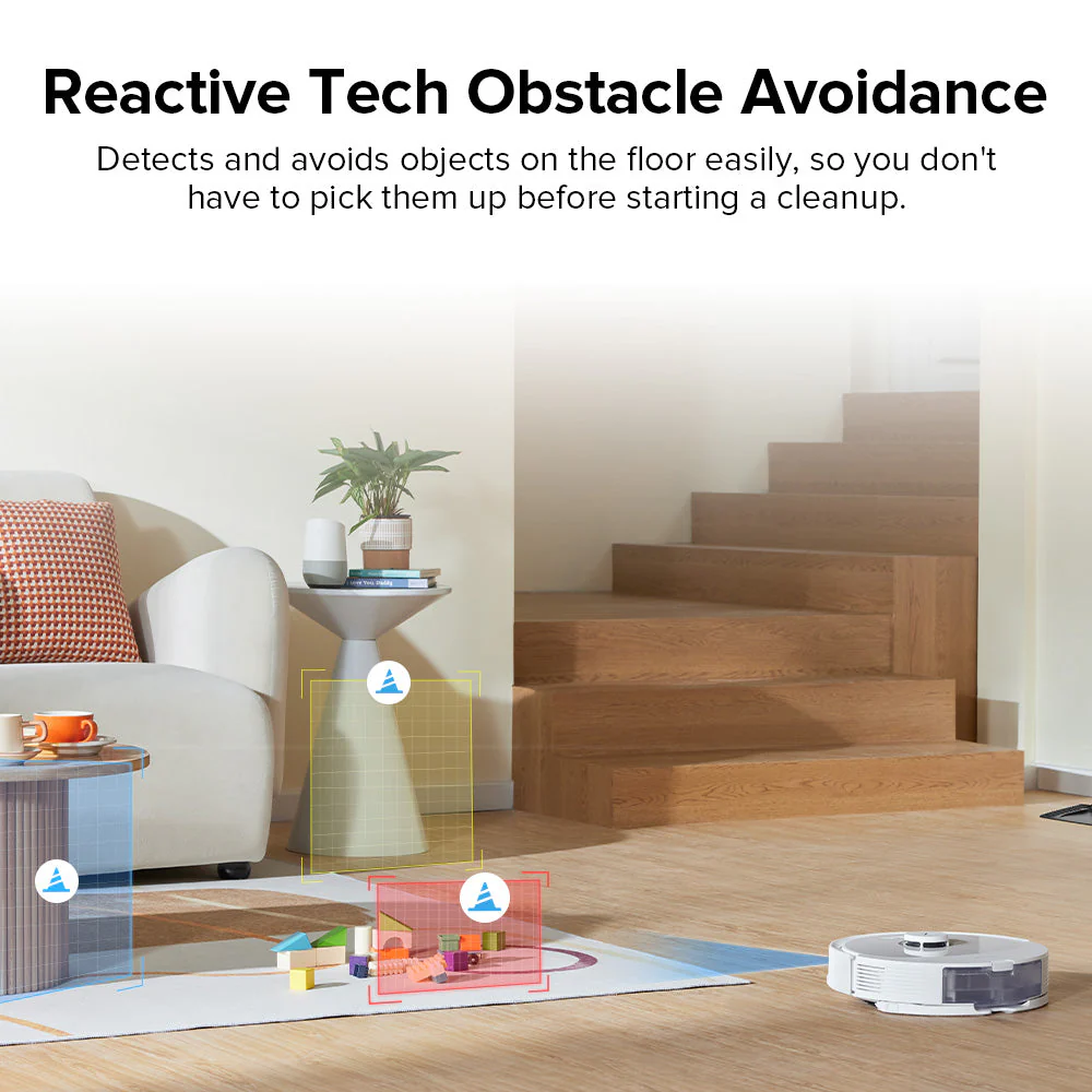 Roborock Q8 Max+ Robot Vacuum and Mop with Auto-Empty Dock - Image 4