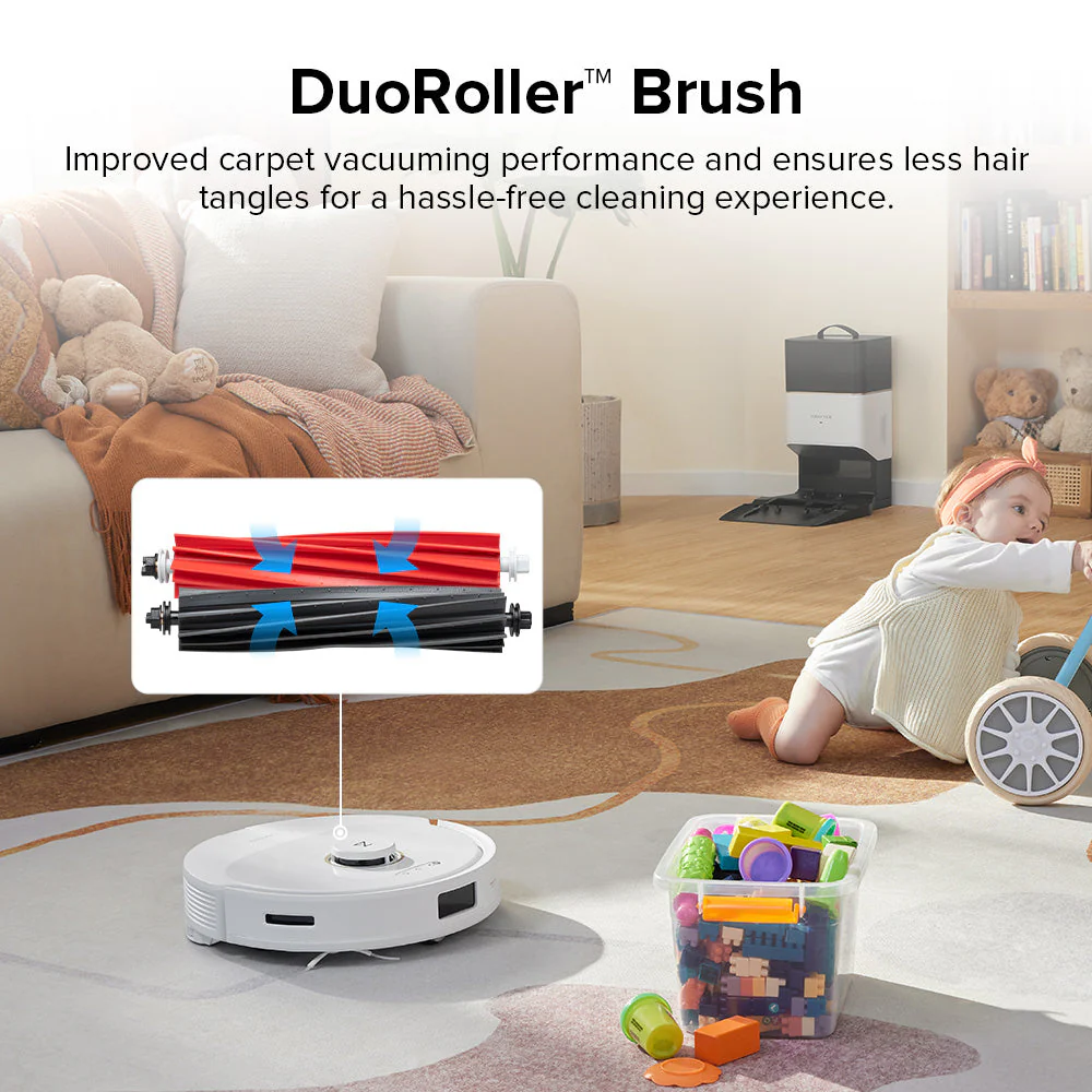 Roborock Q8 Max+ Robot Vacuum and Mop with Auto-Empty Dock - Image 5