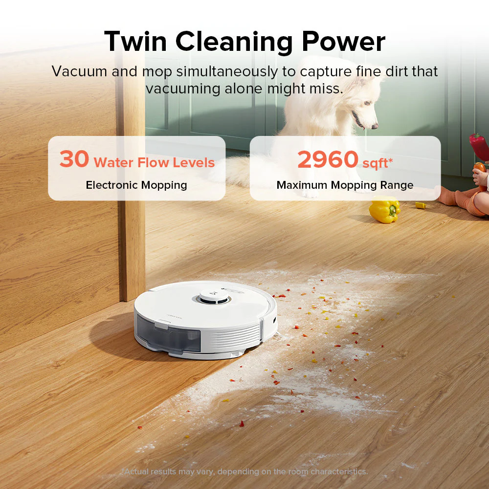 Roborock Q8 Max+ Robot Vacuum and Mop with Auto-Empty Dock - Image 7