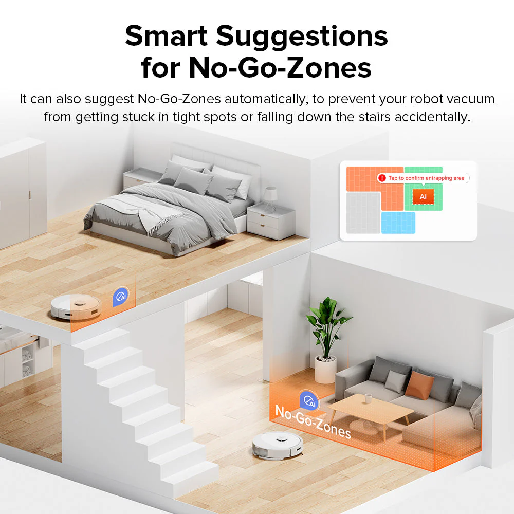 Roborock Q8 Max+ Robot Vacuum and Mop with Auto-Empty Dock - Image 9